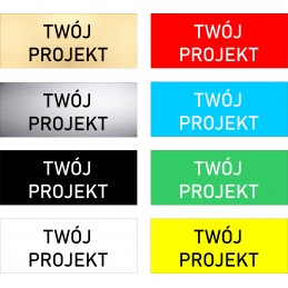 Tabliczka 20x50mm